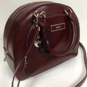 DKNY Leather Satchel